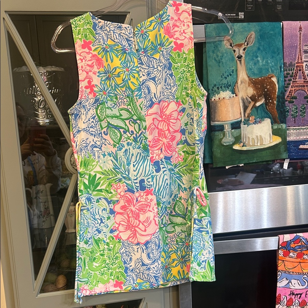 Lilly Pulitzer Patchwork Multicolor Sleeveless Tu… - image 6